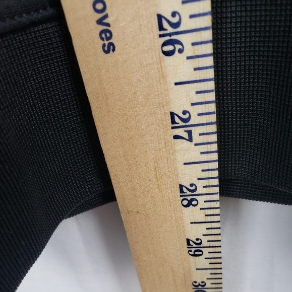 Nike Athletic Black w/White Stripes Jacket w/Pockets Men Sz L - Picture 6 of 9